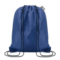 RPET rugzakje met koordsluiting - Blauw