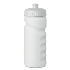 Essentix Grip Drinkfles 500 ml – Witte Body met Gekleurde Dop  - Wit