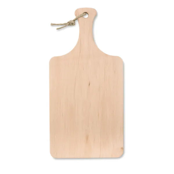 snijplank met ophangkoord hout bruin 199624