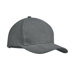 Caps van Zware Twill Katoen - Grijs