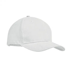 Caps van Zware Twill Katoen - Wit