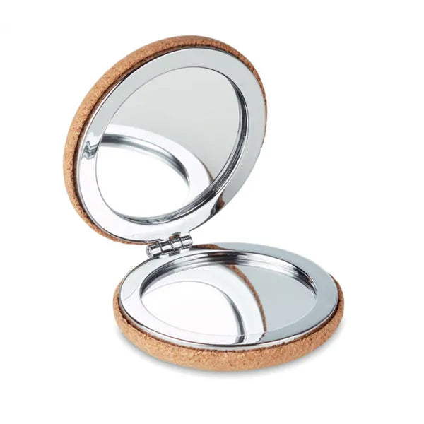Zakspiegel make up spiegel kurk beige open 199799