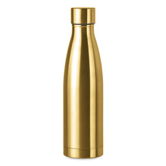 RVS Drinkfles 500 ml Bedrukken – Dubbelwandig - Goud