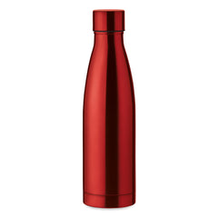RVS Drinkfles 500 ml Bedrukken – Dubbelwandig - Rood