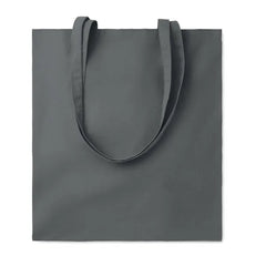 Katoenen Boodschappentas met Lange Hengsels | 180 g/m² | Grijs
