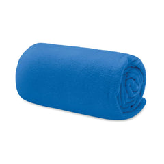 Duurzame Reisdeken van RPET Fleece - Blauw