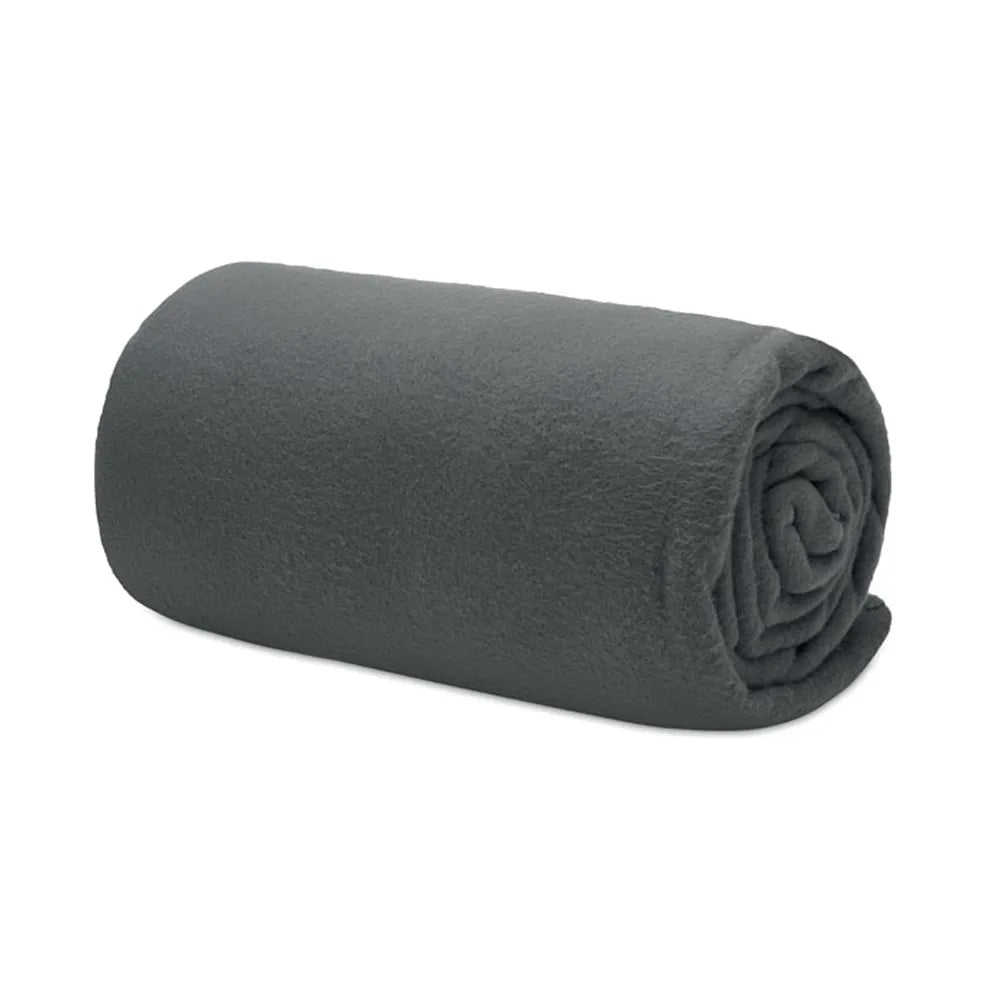 Reisdeken van rPET fleece, Grijs - 199935