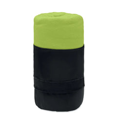 Duurzame Reisdeken van RPET Fleece - Groen