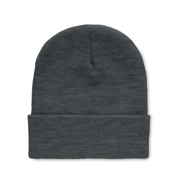 beanie muts omslag polyester antraciet 199965 03