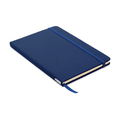 A5 Notitieboek met 600D RPET Omslag – Gerecycled Papier - Blauw