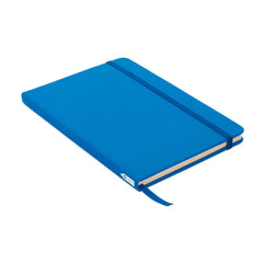 A5 Notitieboek met 600D RPET Omslag – Gerecycled Papier - Royal blue