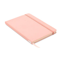 A5 Notitieboek met 600D RPET Omslag – Gerecycled Papier - Babyroze