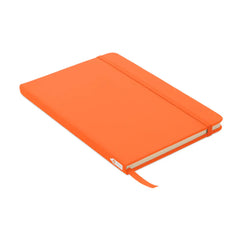 A5 Notitieboek met 600D RPET Omslag – Gerecycled Papier - Oranje