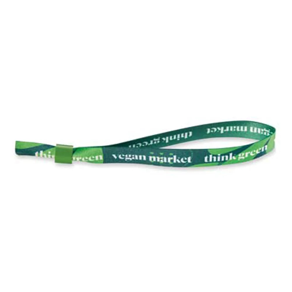 rpet sublimatie polsbandjes full colour groen 19ML3104