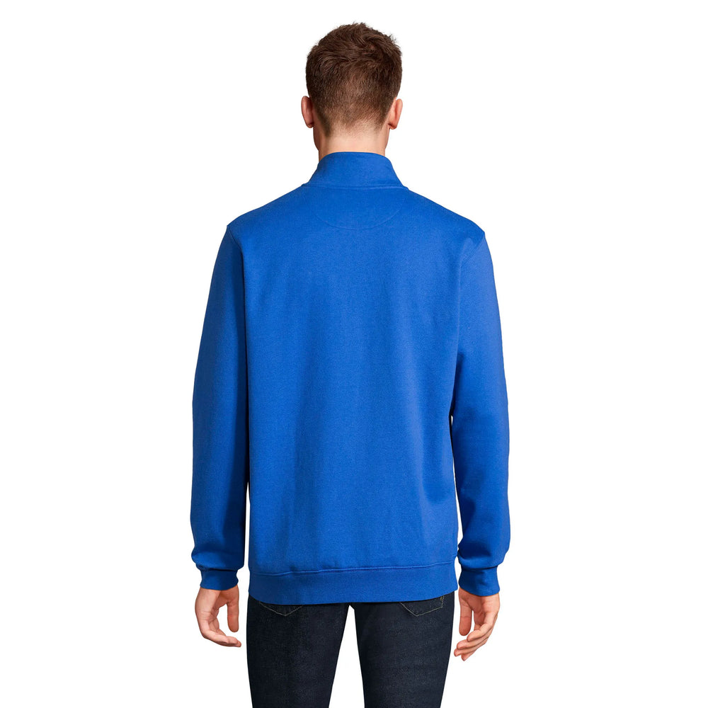 Unisex sweatvest met volledige ritssluiting - Blauw