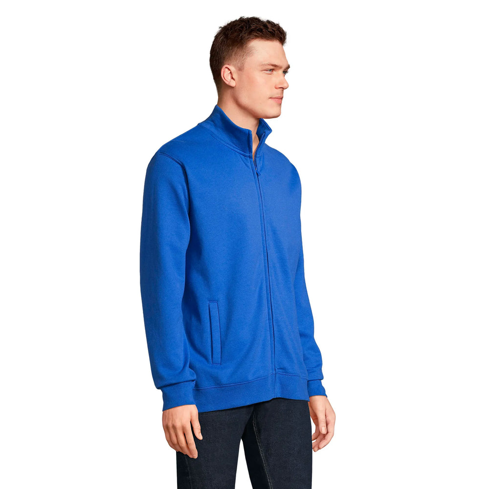 Unisex sweatvest met volledige ritssluiting - Blauw