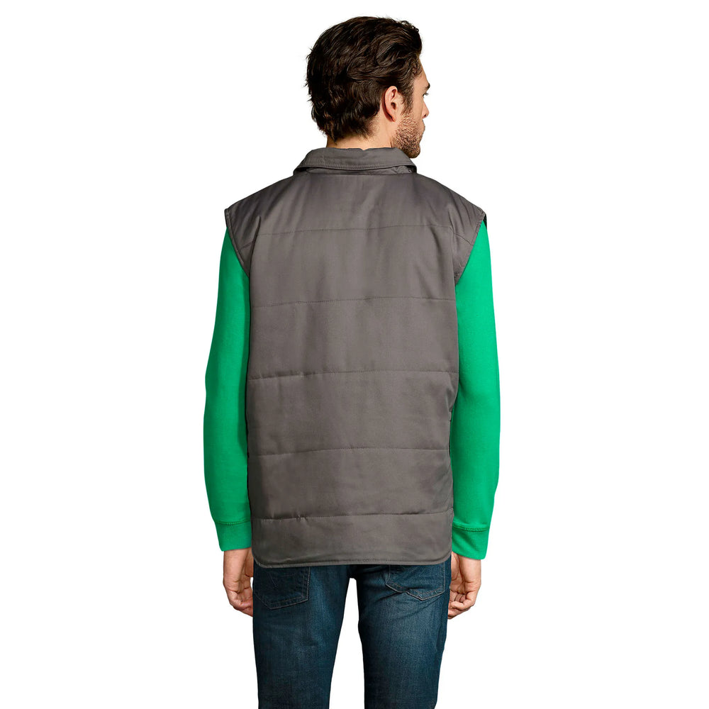 SOL'S Equinox Pro werkbodywarmer met 6 zakken - Donker grijs