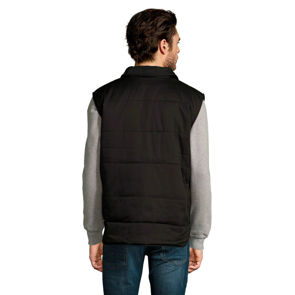 SOL'S Equinox Pro werkbodywarmer met 6 zakken - Zwart