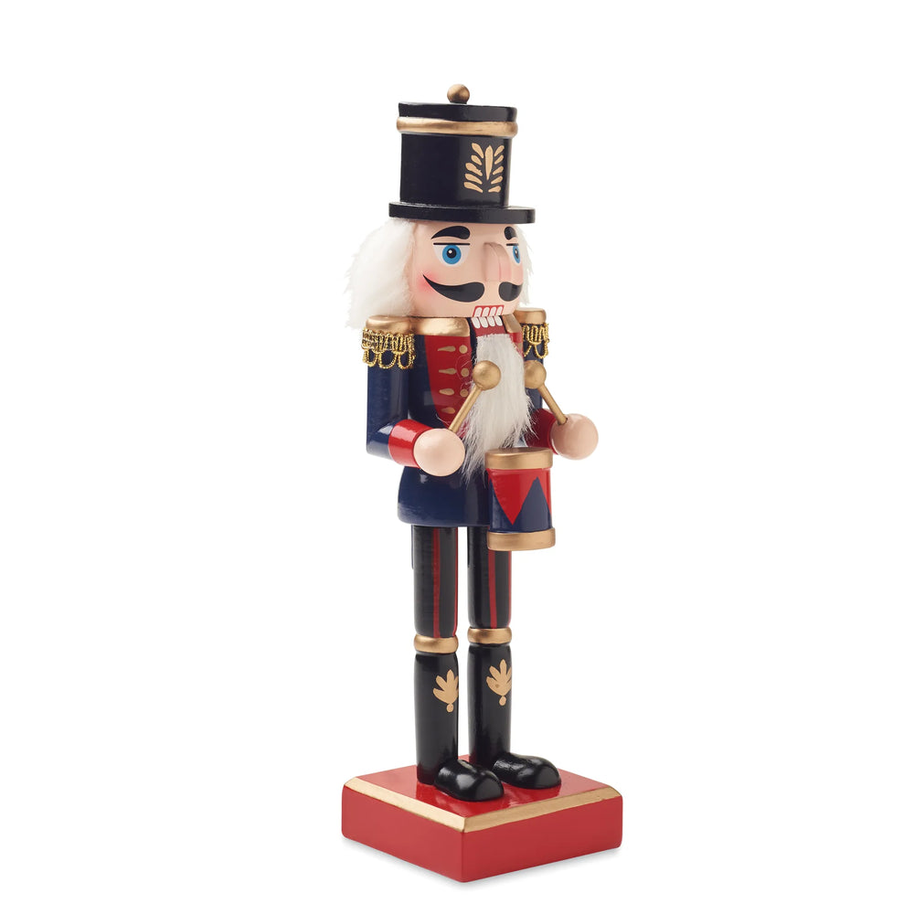 Houten kerstornament met notenkraker