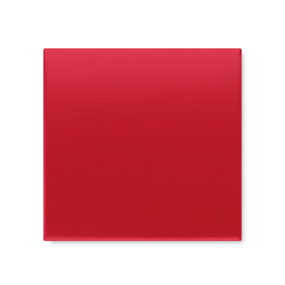 Kerstbal met geschenkdoos - Rood