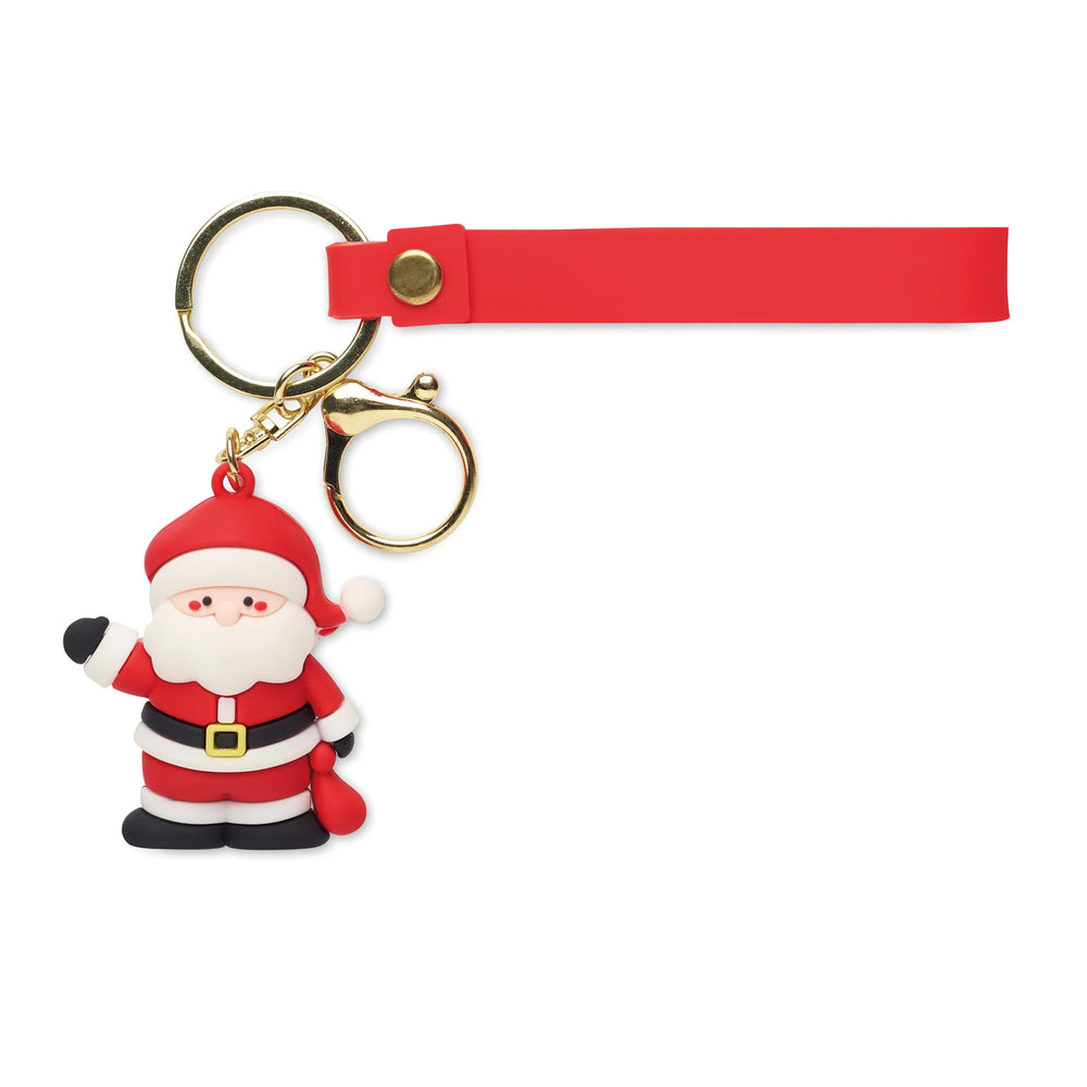 Kerstman sleutelhanger en tashanger