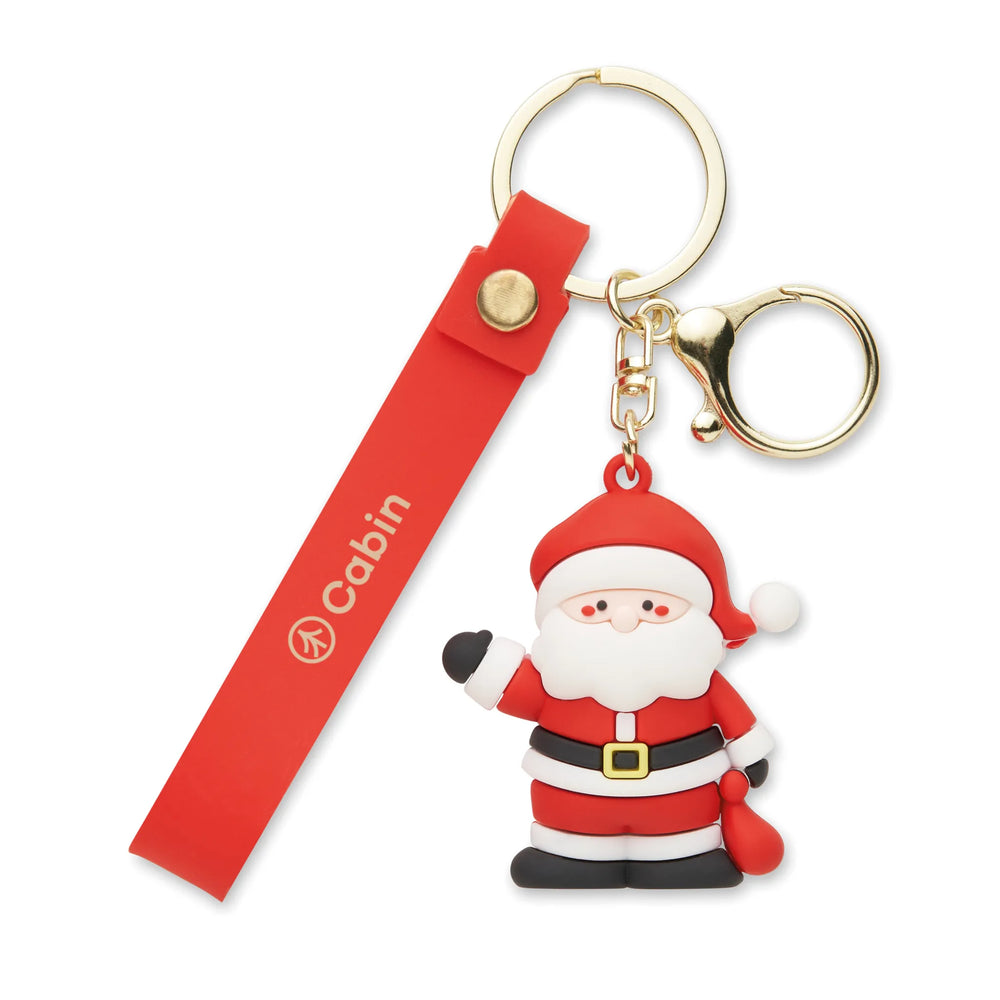 Kerstman sleutelhanger en tashanger