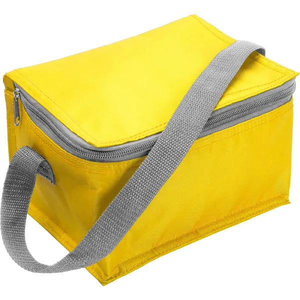koeltas draagband 6 blikjes geel 2 183604