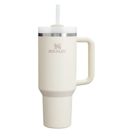 Stanley Quencher H2.0 thermosbeker 1,2 liter voorzijde met merklogo, Crème - 2010083410