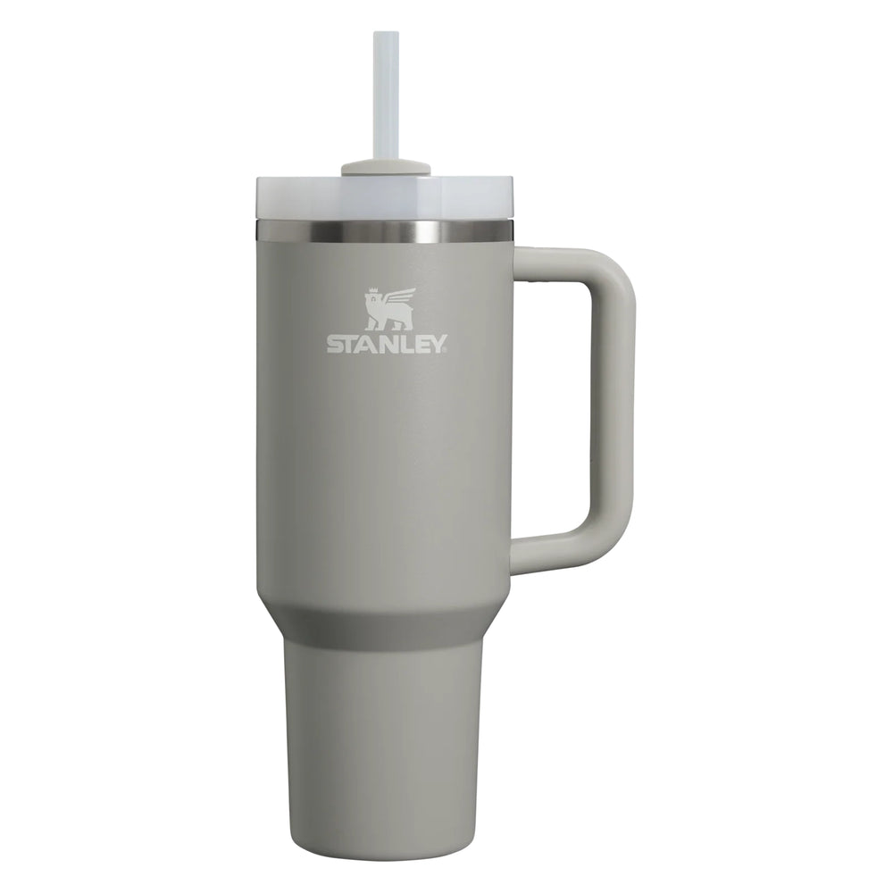 Stanley Quencher H2.0 thermosbeker 1,2 liter voorzijde met merklogo, Grijs - 2010083410