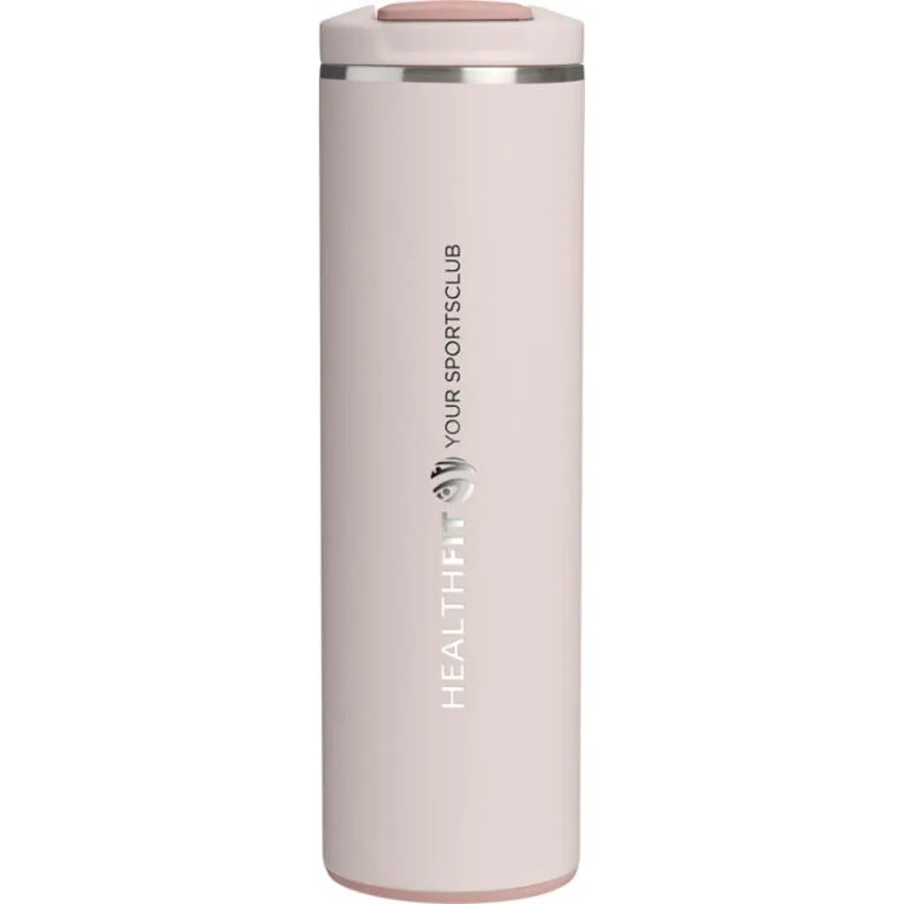 Stanley Transit Fliptop reisbeker 470 ml - Roze