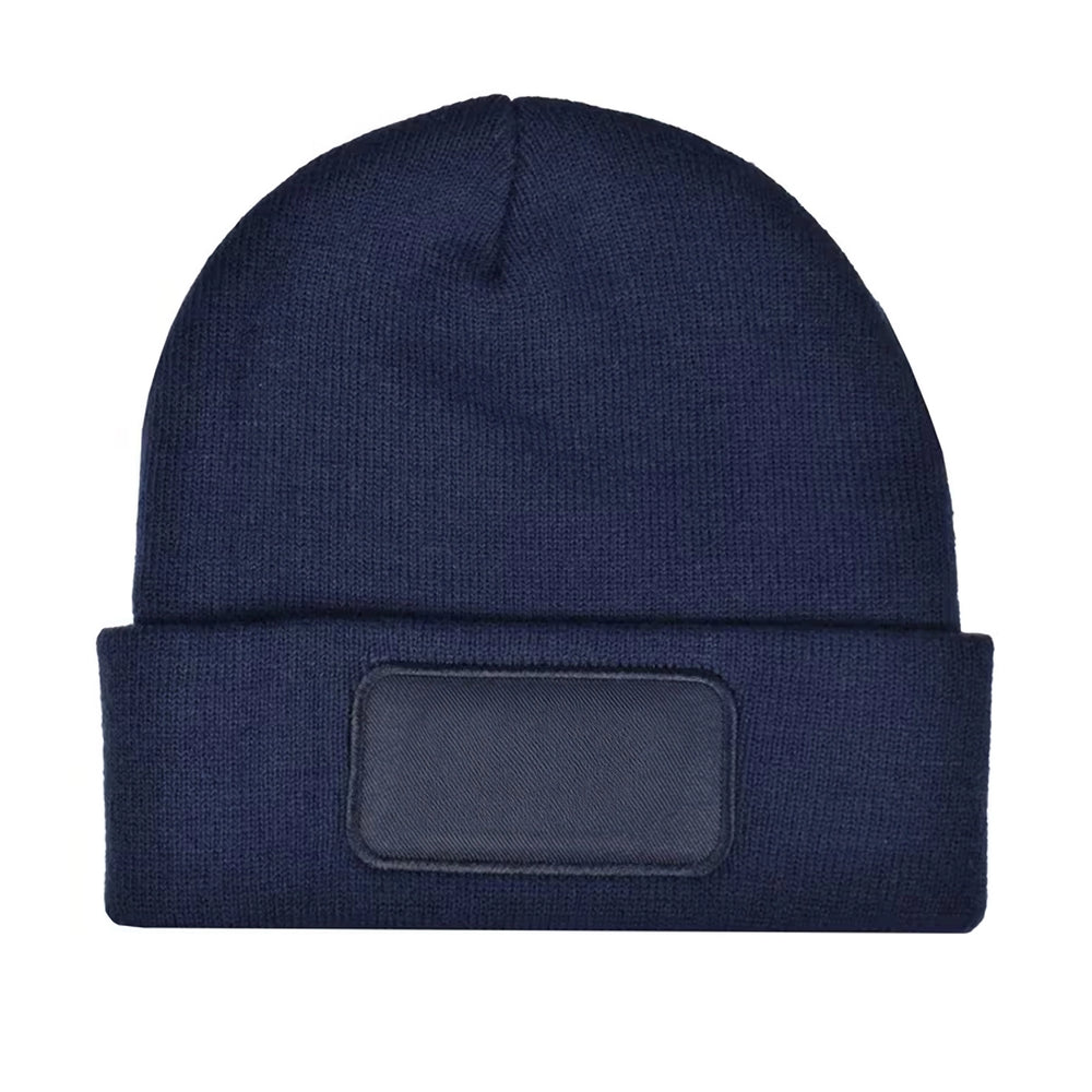 muts unisex grof gebreid navy 201451