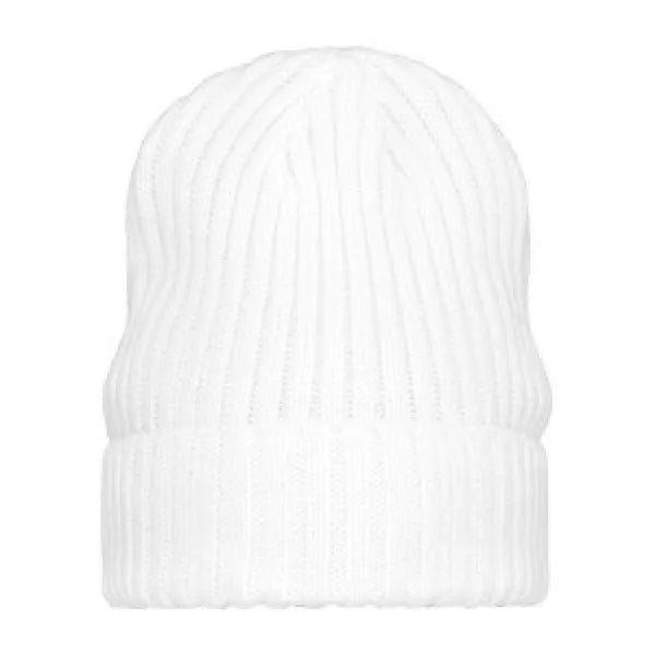 muts gebreid acryl extra stevig wit 201457