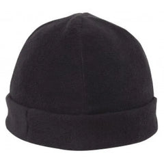 Promo Fleece Muts met 4 Panelen - Zwart