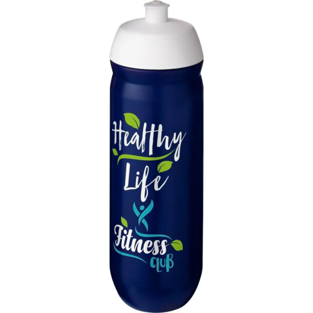 HydroFlex knijpfles 750 ml voor sport - Blauw met witte dop