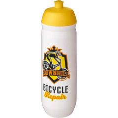 HydroFlex knijpfles 750 ml voor sport - Wit met gele dop