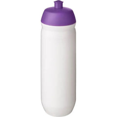 HydroFlex knijpfles 750 ml voor sport - Wit met paarse dop