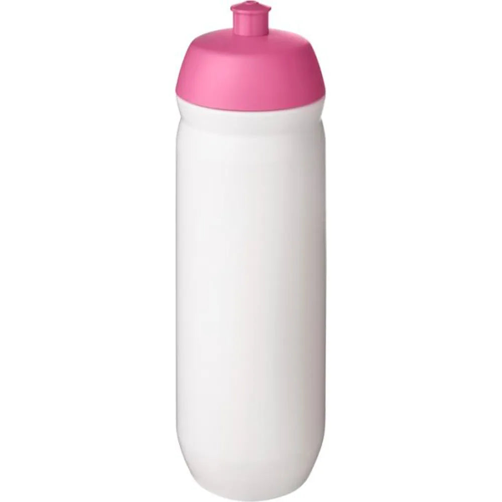 HydroFlex knijpfles 750 ml voor sport - Wit met roze dop