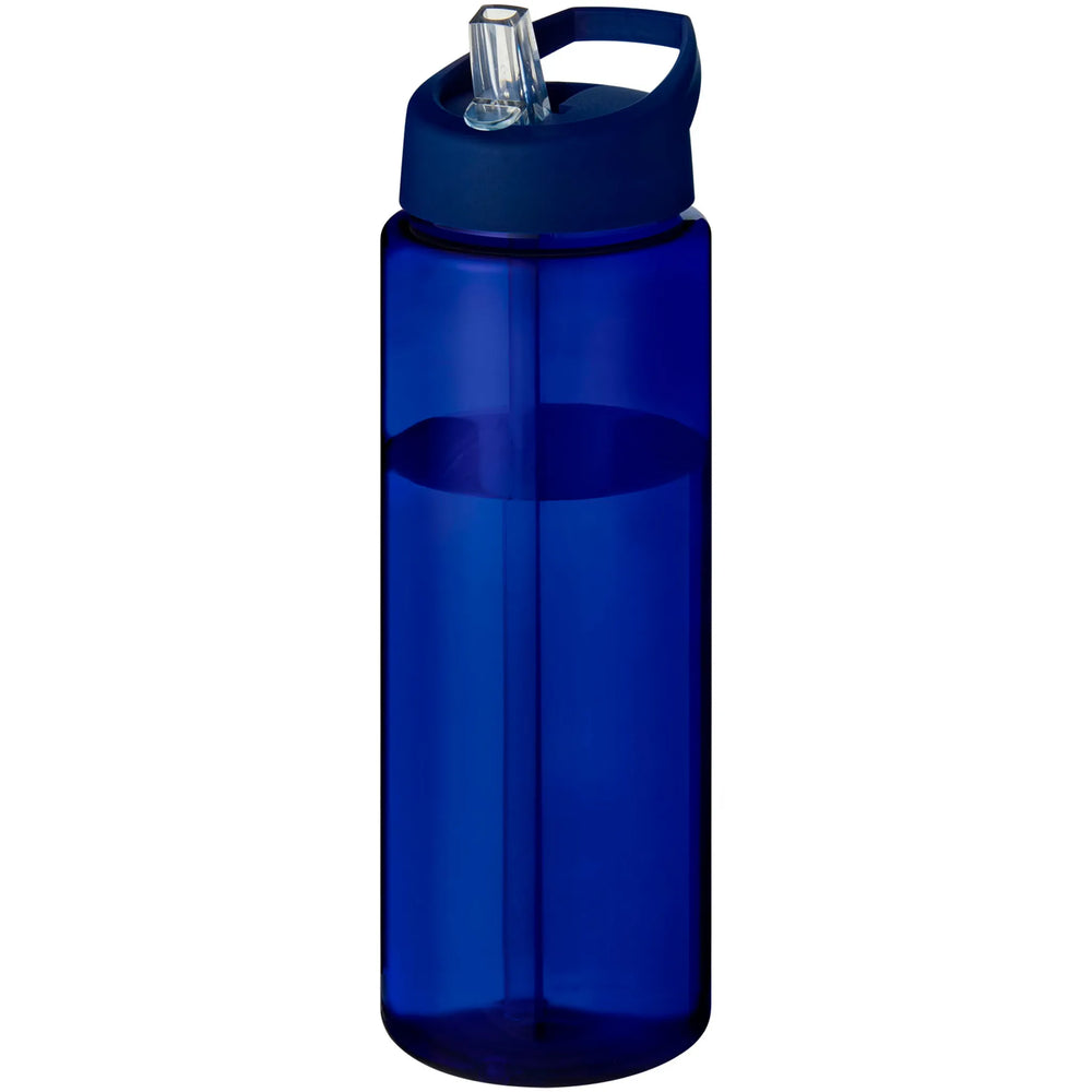 Sportfles 850 ml van Prevented Ocean Plastic met blauwe dop, Blauw - 20210486