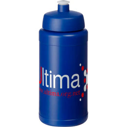 Baseline drinkfles 500 ml met sportdeksel - Blauw