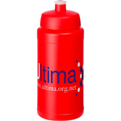 Baseline drinkfles 500 ml met sportdeksel - Rood