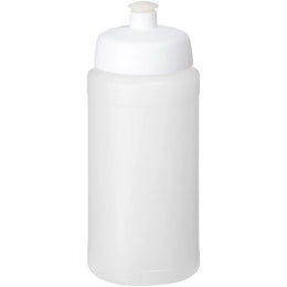 Baseline drinkfles 500 ml met witte sportdop, Wit - 20210688