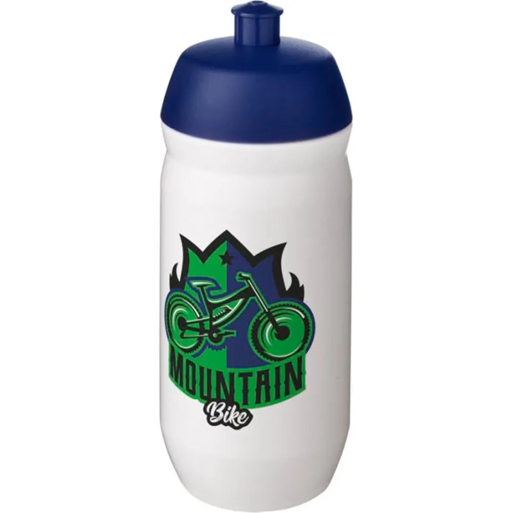 HydroFlex knijpfles 500 ml voor sport - Wit met blauwe dop