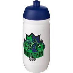 HydroFlex knijpfles 500 ml voor sport - Wit met blauwe dop
