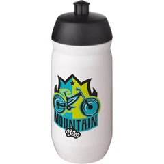 HydroFlex knijpfles 500 ml voor sport - Wit met zwarte dop