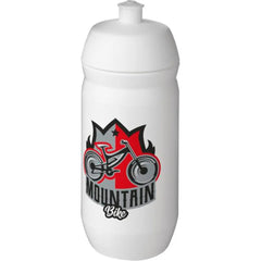 HydroFlex knijpfles 500 ml voor sport - Wit met witte dop