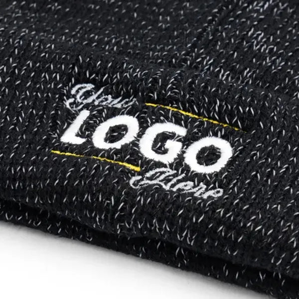 reflecterende muts grof gebreid acryl detail 211447 03 a03