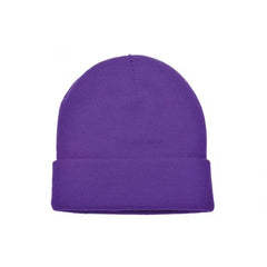 Unisex Acryl Beanie Muts - Paars
