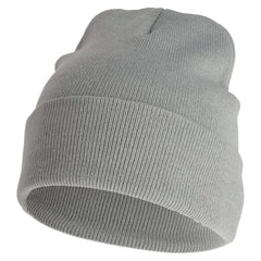 Unisex Acryl Beanie Muts - Grijs