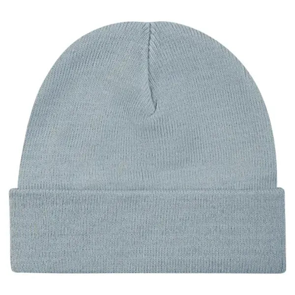 Unisex acryl beanie muts, Grijs - 211450