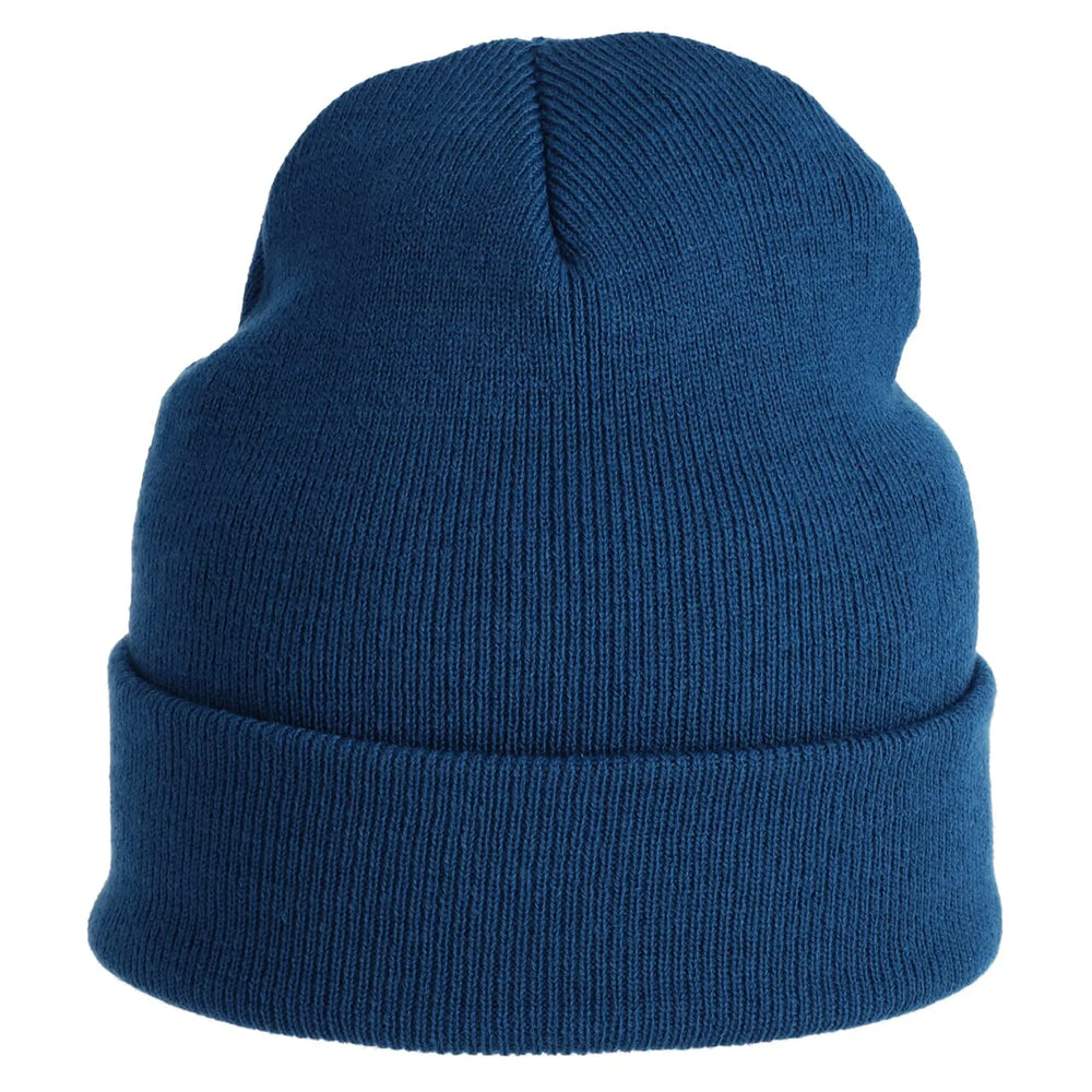 Unisex Acryl Beanie Muts - Petrol